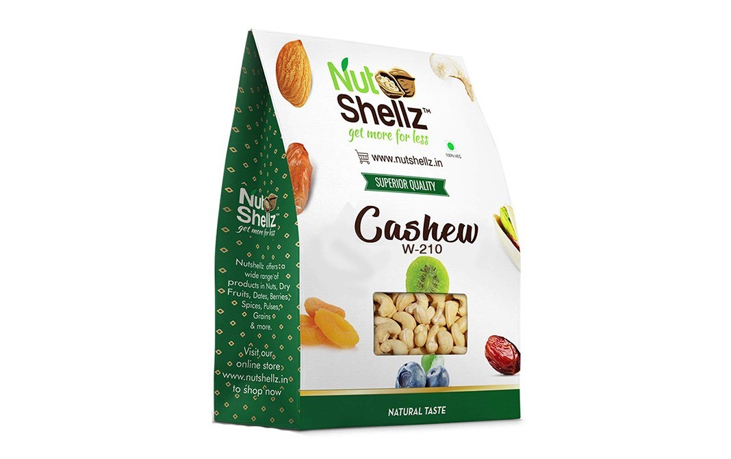 Nutshellz Cashew W-210    Box  750 grams